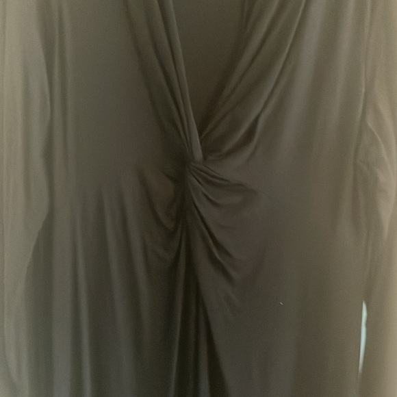 Black Talbots ruched dress. XL gently used - Picture 7 of 8